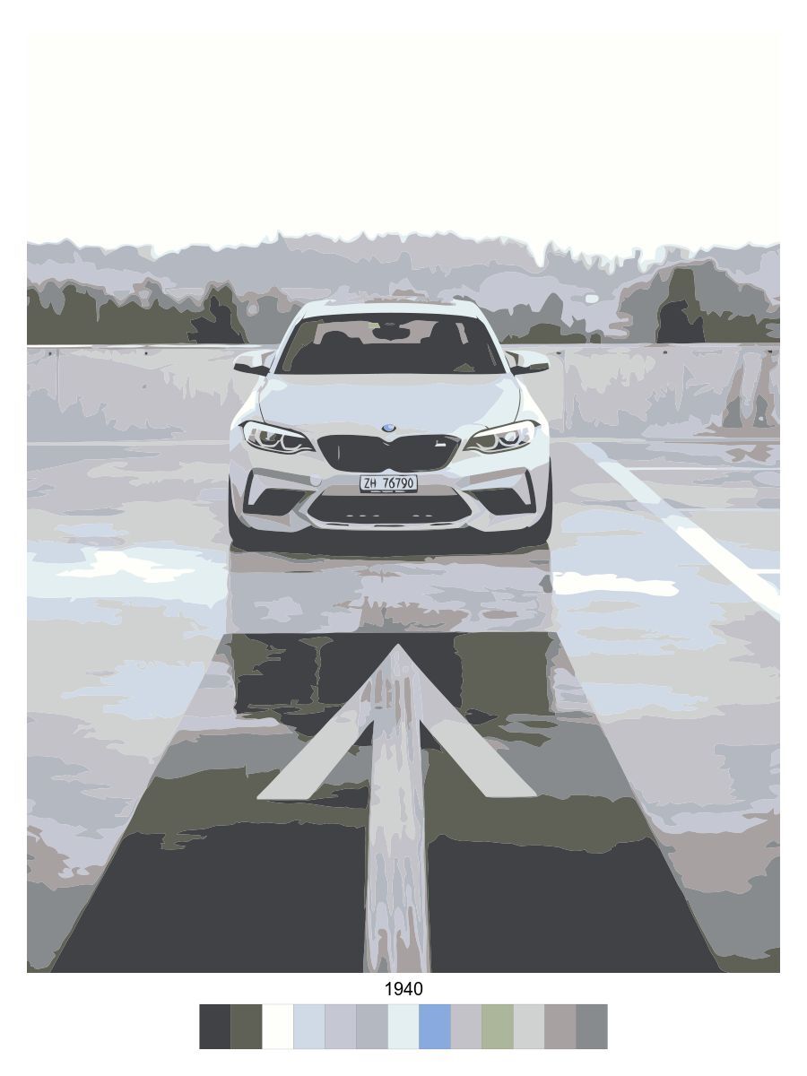 

Картина по номерам на холсте с подрамником МыРисуем BMW 1940/, BMW