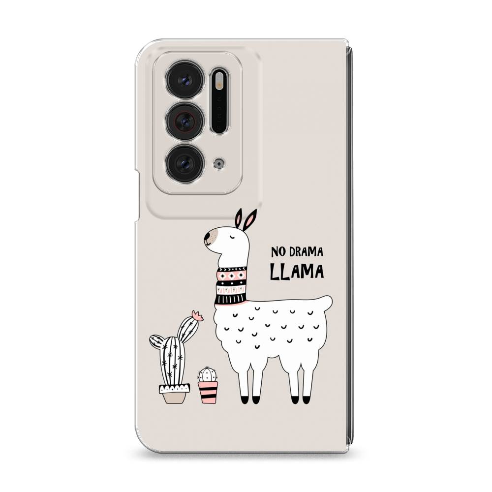 

Чехол Awog на Oppo Find N "No drama LLama", Разноцветный, 259650-2