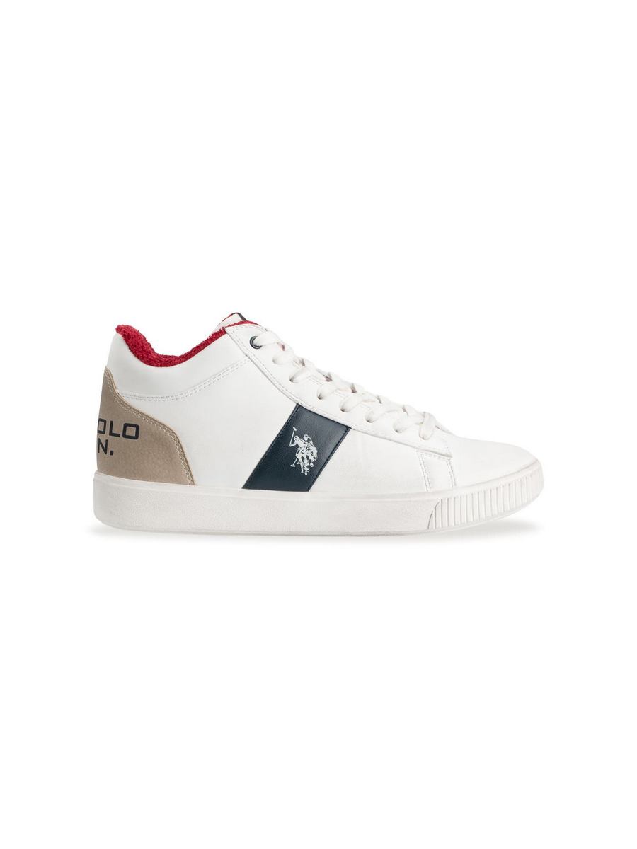 

Кеды мужские U.S. POLO Assn. 001421625 белые 43 EU, Белый, 001421625