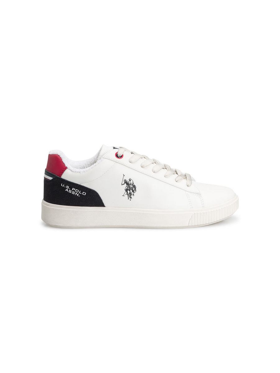 

Кеды мужские U.S. POLO Assn. 001421627 белые 42 EU, Белый, 001421627