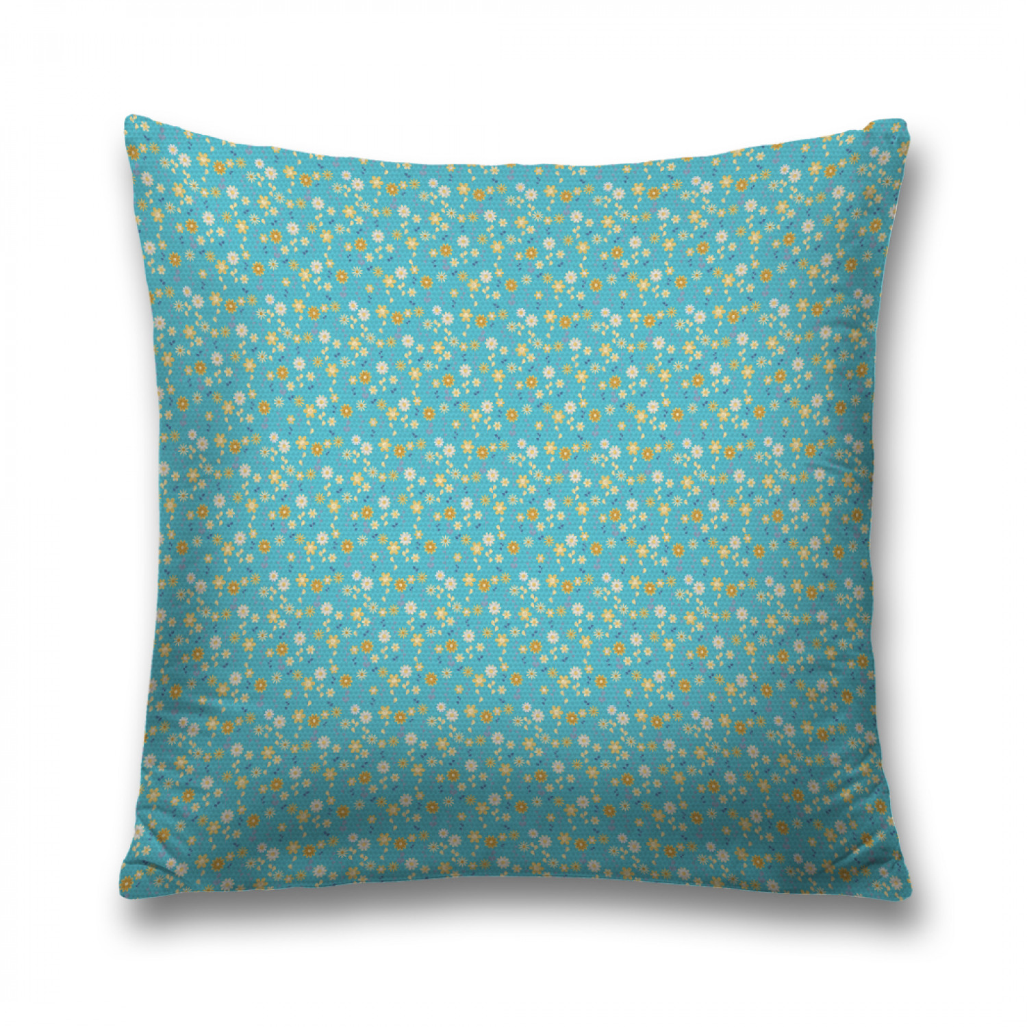 

Наволочка декоративная JoyArty "Разнообразие мелких цветков" на молнии, 45x45 см, Разнообразие мелких цветков