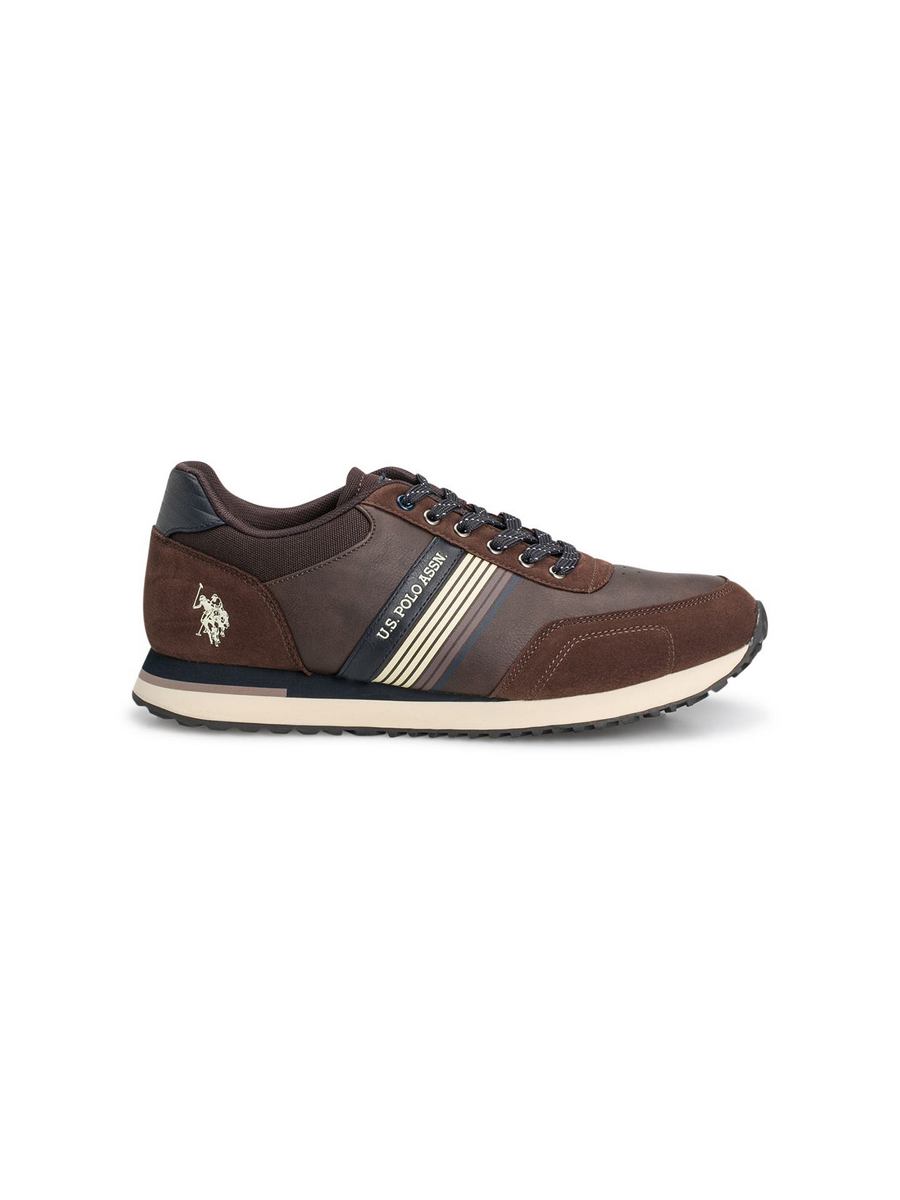

Кроссовки унисекс U.S. POLO Assn. 001421628 коричневые 43 EU, Коричневый, 001421628