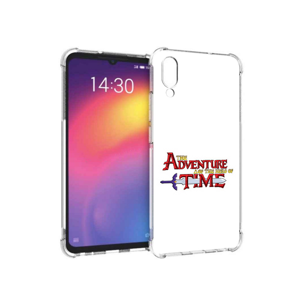 

Чехол MyPads Tocco для Meizu Note 9 время приключений логотип (PT134513.88.275), Прозрачный, Tocco