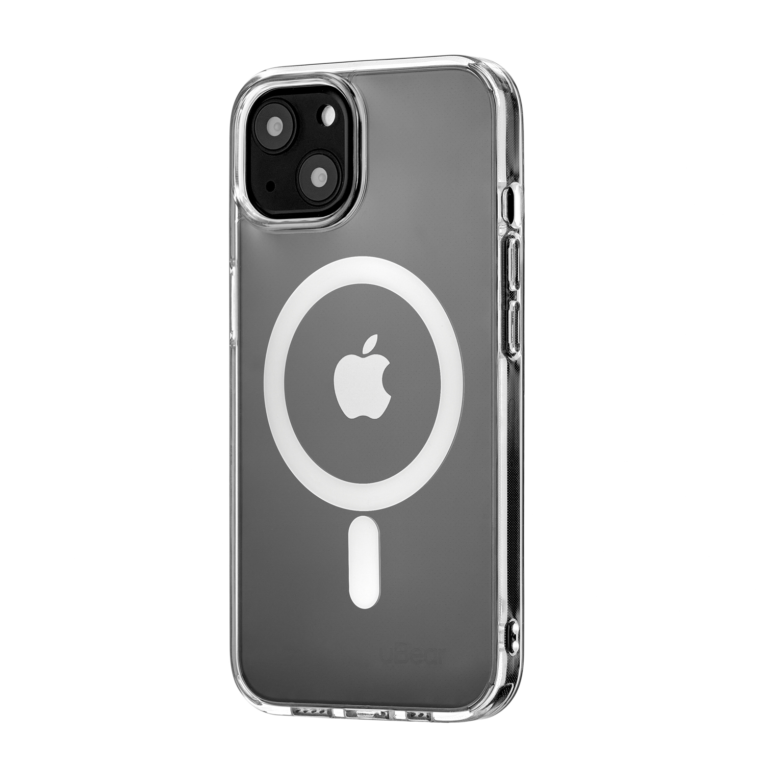 фото Чехол ubear real mag case для iphone 13, pc+tpu, magsafe compatible, прозрачный