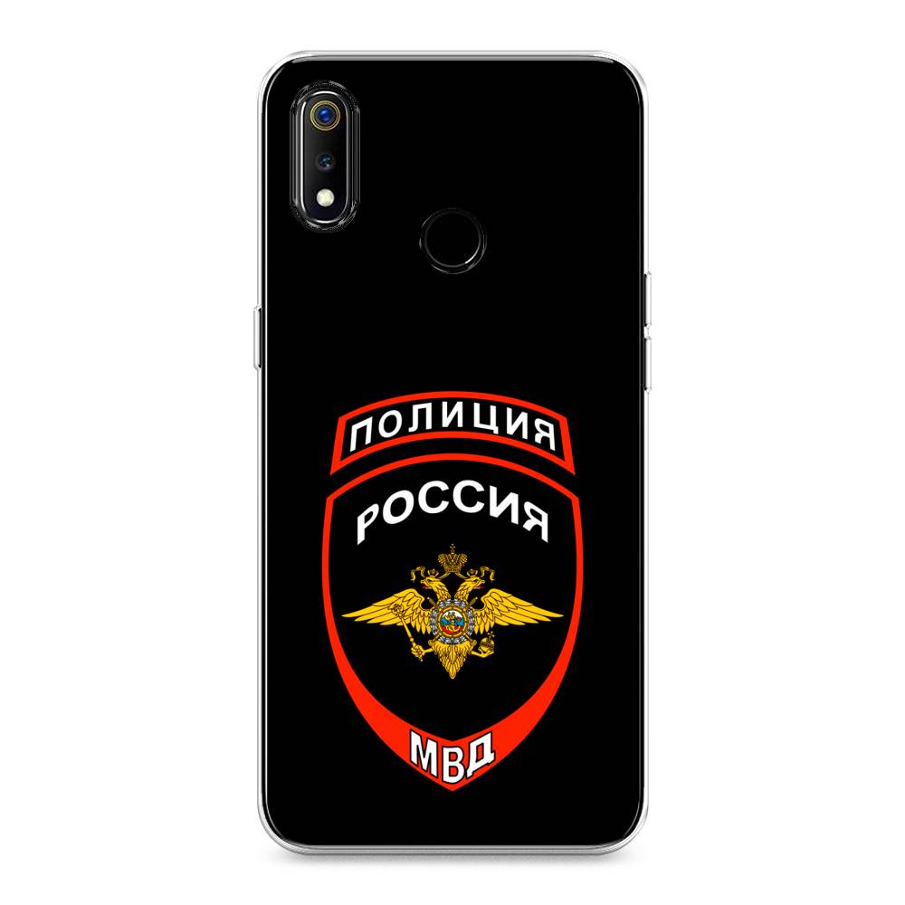 

Чехол Awog на Realme 3 "Полиция шеврон", Разноцветный, 251050-5