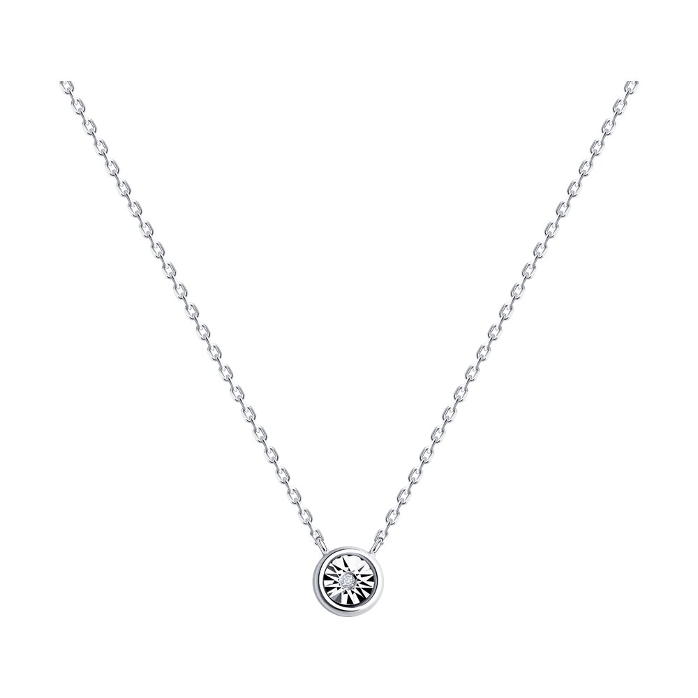 

Колье из серебра 38-43 см Diamant 94-270-02058-1, бриллиант, 94-270-02058-1