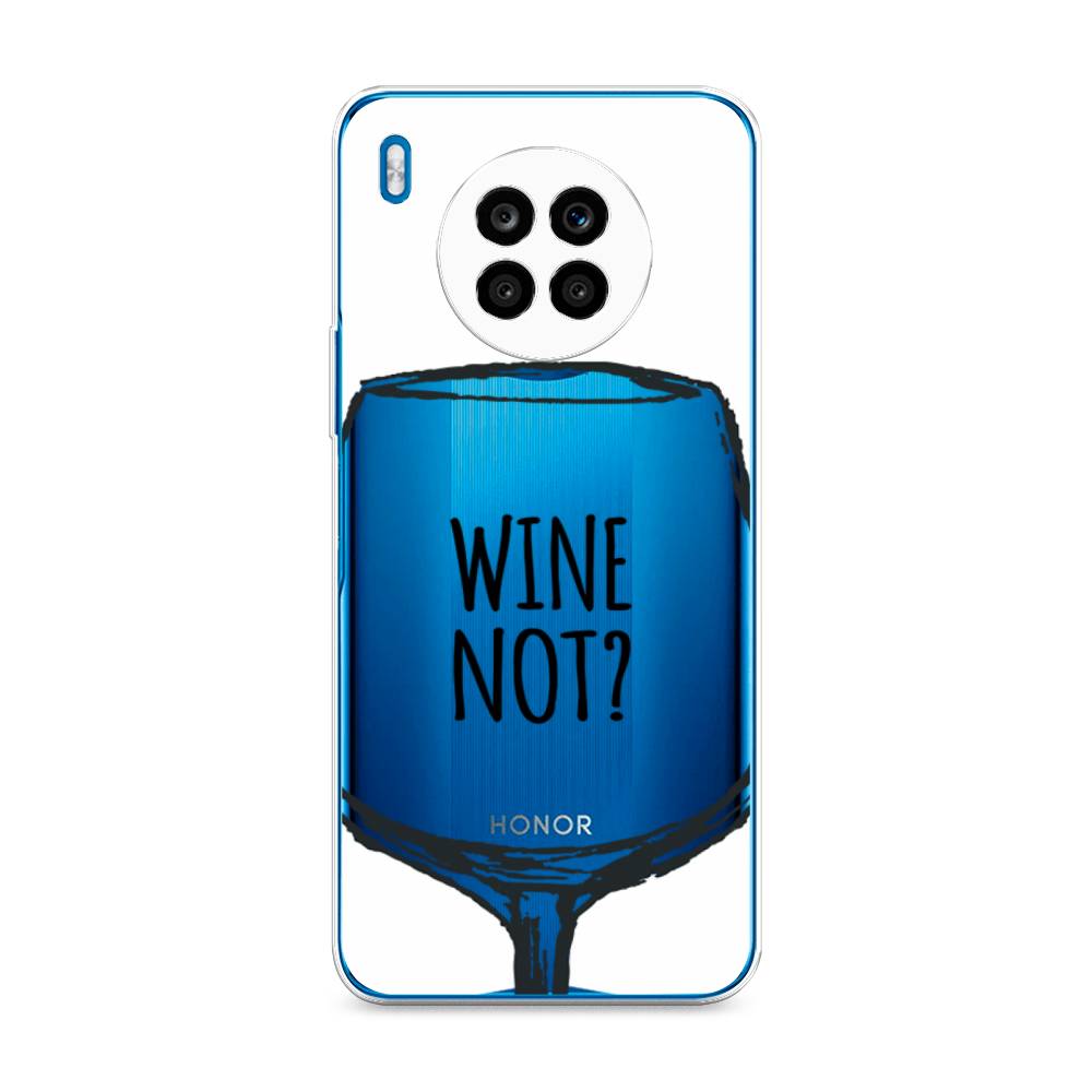 

Чехол на Huawei Nova 8i "Wine not white", Белый, 6106450-6
