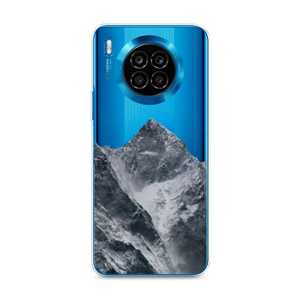 

Чехол на Huawei Nova 8i "Горы арт 4", Серый;бежевый, 6106450-2