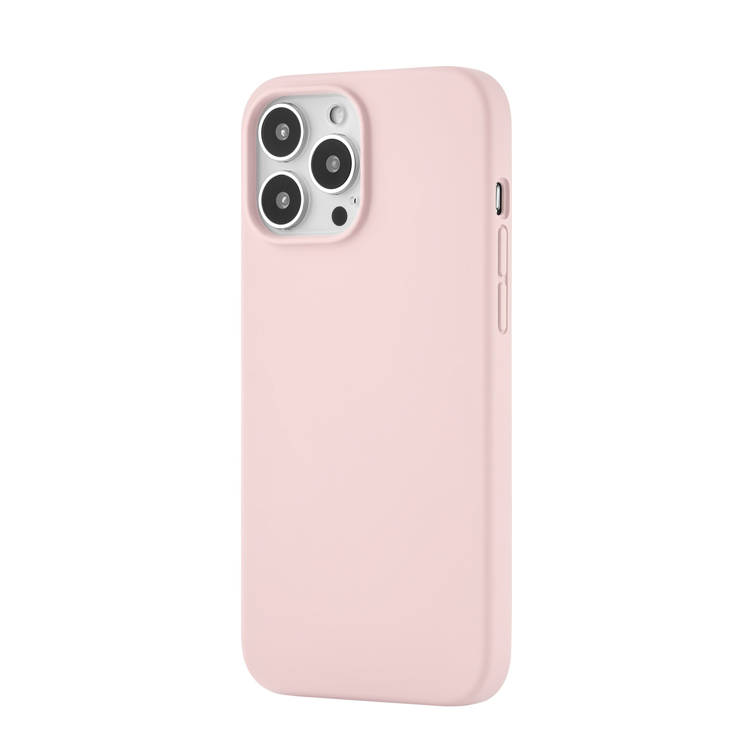 Чехол uBear Touch Mag Сase (Liquid silicone) для iPhone 13 Pro Max, MagSafe, розовый
