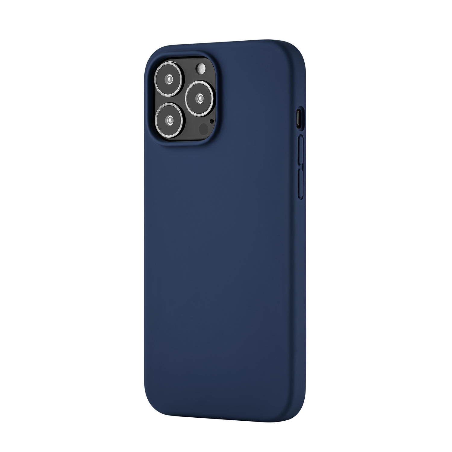 Чехол uBear Touch Case (Liquid silicone) для iPhone 13 Pro Max, синий