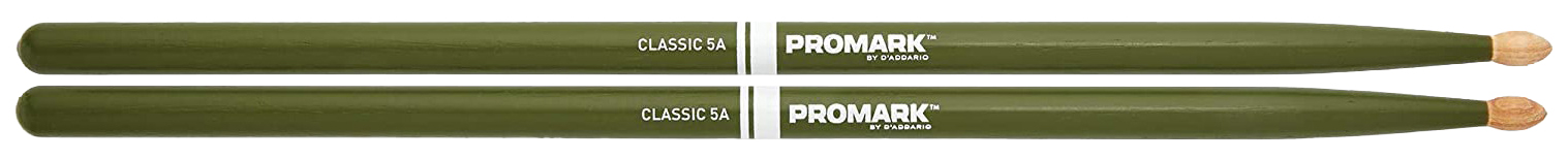 

Палочки для барабана Promark TX5AW-GREEN, TX5AW-GREEN