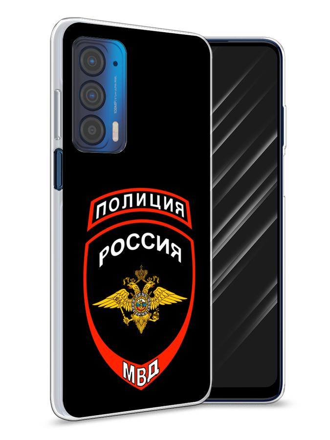 

Чехол Awog на Motorola Edge (2021) "Полиция шеврон", Разноцветный, 242950-5