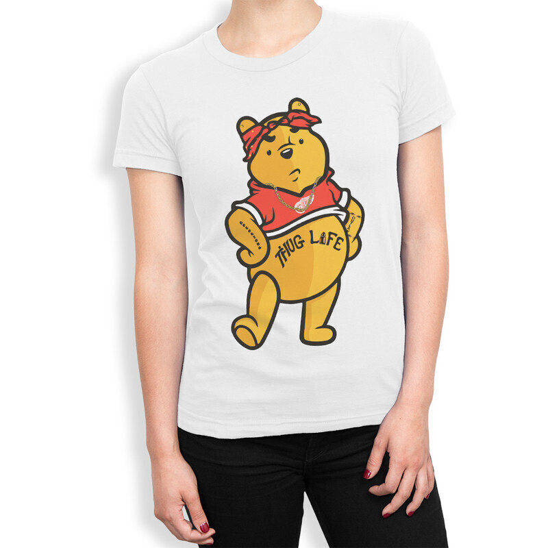 

Футболка женская Dream Shirts Винни-Пух 10005021 белая 2XL, Винни-Пух 10005021