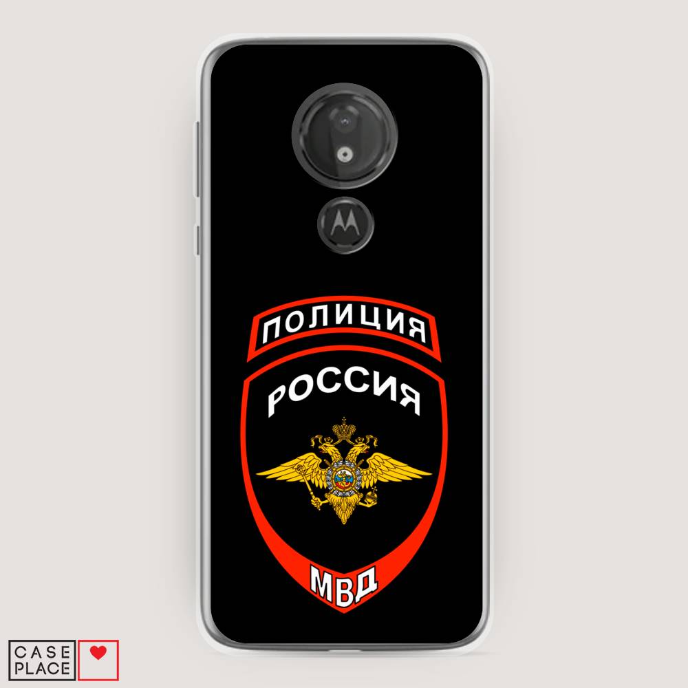 

Чехол Awog на Motorola Moto G7 Power / Моторола Мото G7 Power "Полиция шеврон", Разноцветный, 241350-5