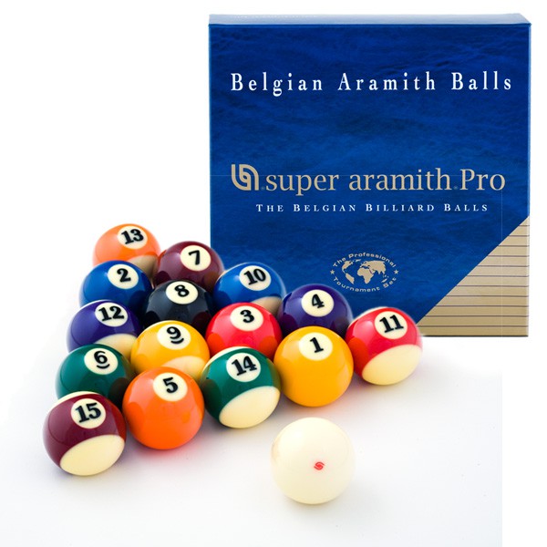 

Шары Super Aramith Pro Pool 57,2мм, Pro Pool