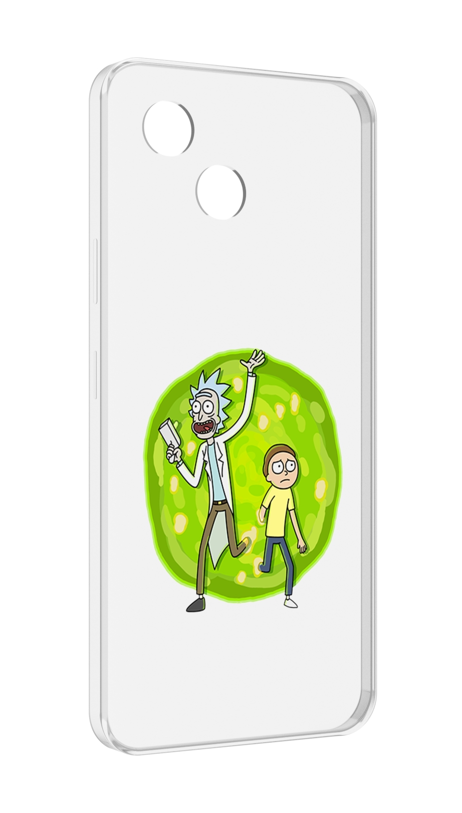 Чехол MyPads рик-и-морти-в-кружке для Honor Play 30 противоударный