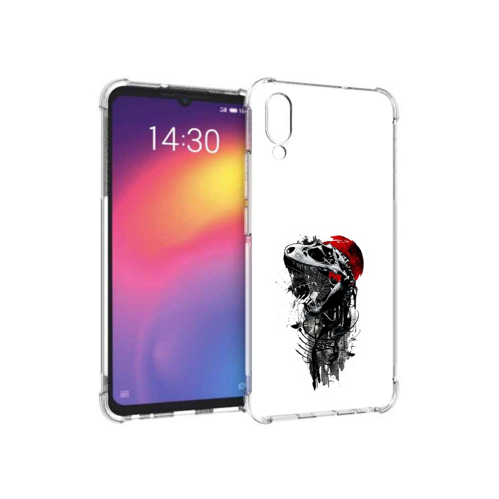 

Чехол MyPads Tocco для Meizu Note 9 вымерший динозавр (PT134513.88.284), Прозрачный, Tocco