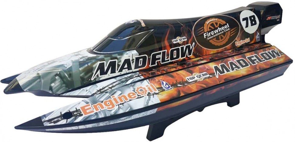 

Радиоуправляемый катер-катамаран Joysway Mad Flow V3 Brushless F1 boat JS8653V3