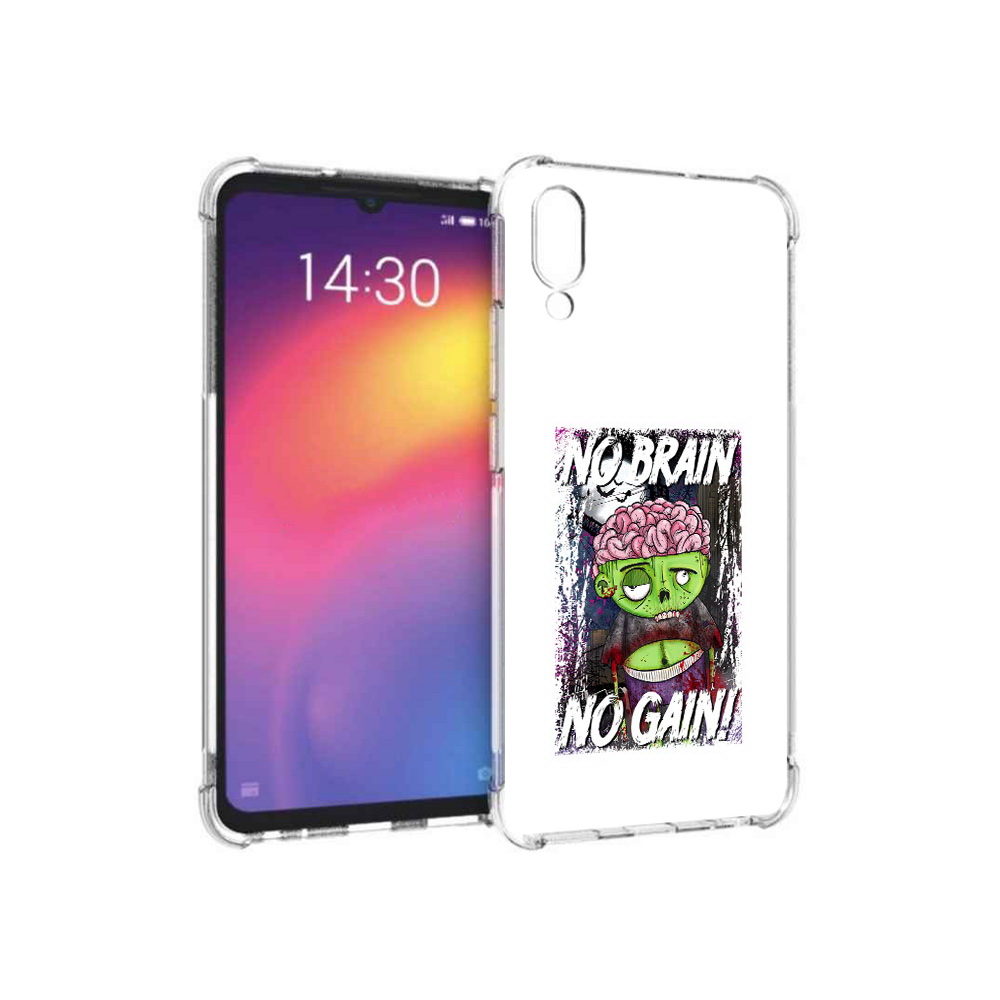 

Чехол MyPads Tocco для Meizu Note 9 глупый зомби (PT134513.88.289), Прозрачный, Tocco