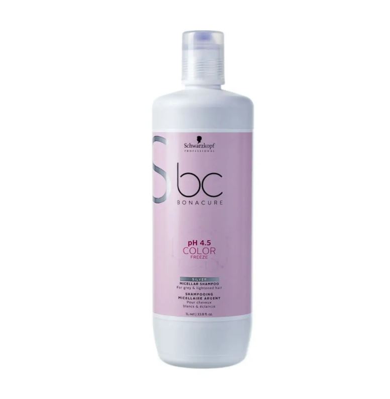 

Шампунь Schwarzkopf Professional Color Freeze с фиолетовым оттенком, pH 4.5, 1000 мл