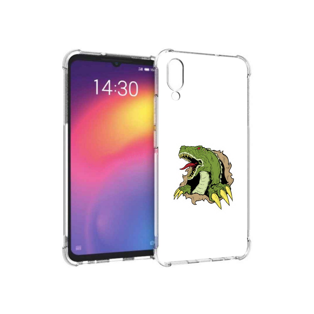 

Чехол MyPads Tocco для Meizu Note 9 годзила (PT134513.88.290), Прозрачный, Tocco