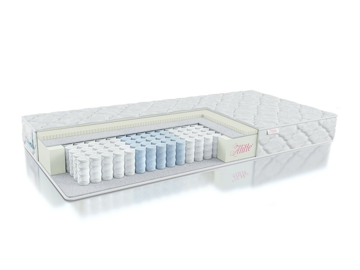 

Матрас анатомический пружинный Alitte Leslie TFK S-16-N 90х190х16, Белый, Leslie TFK S-16-N