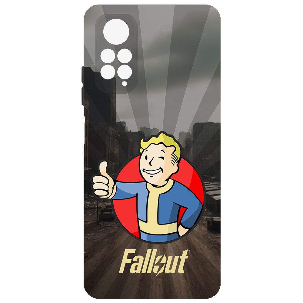 

Чехол-накладка Krutoff Soft Case Фоллаут (Fallout) - Волт-бой для Xiaomi Redmi Note 11 Pro