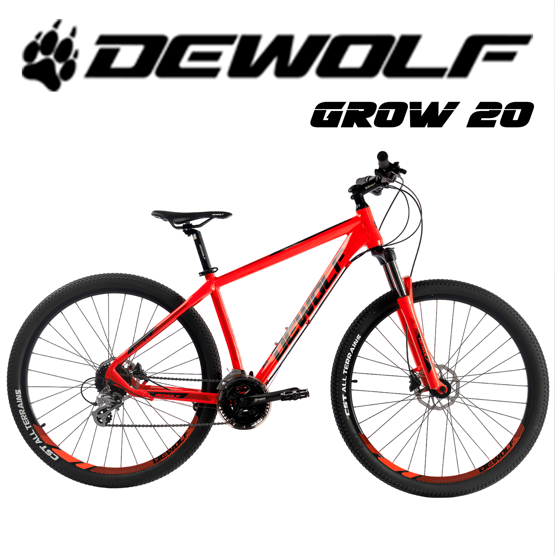 Горный Велосипед DeWolf Grow 20, 29, 2022, рама 18