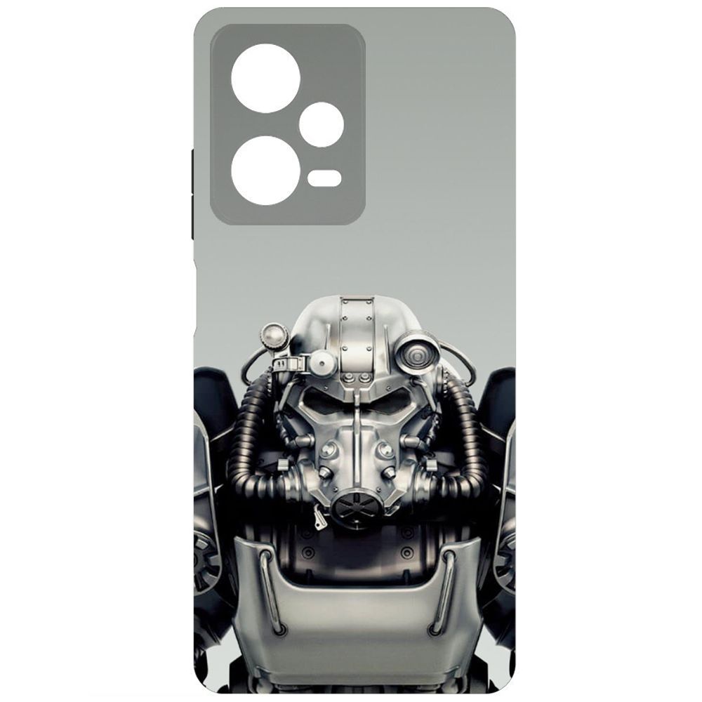 

Чехол-накладка Krutoff Soft Case Фоллаут - Братство стали для Xiaomi Redmi Note 12 Pro+ 5G