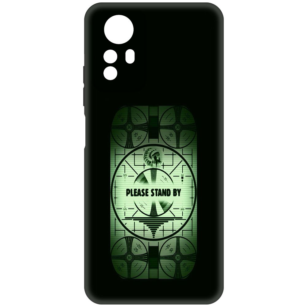 

Чехол-накладка Krutoff Soft Case Фоллаут - Пожалуйста, подождите для Xiaomi Redmi Note 12S