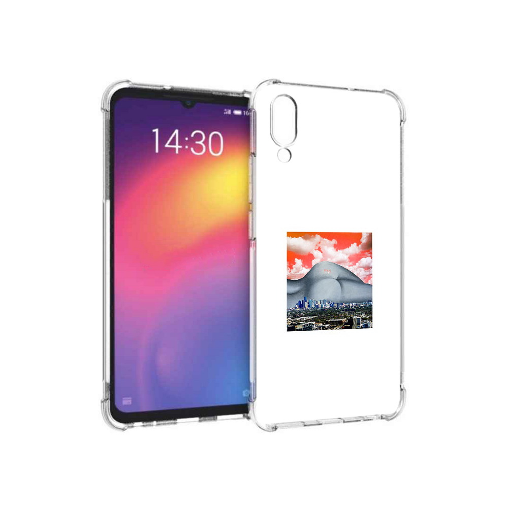 

Чехол MyPads Tocco для Meizu Note 9 город с девушкой на фоне (PT134513.88.297), Прозрачный, Tocco