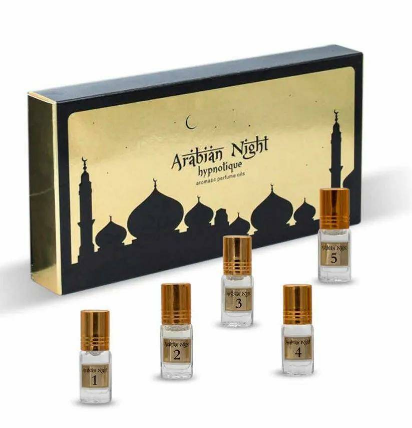 Набор Arabian Night Hypnotique (духи масляные женские, 5 ароматов)