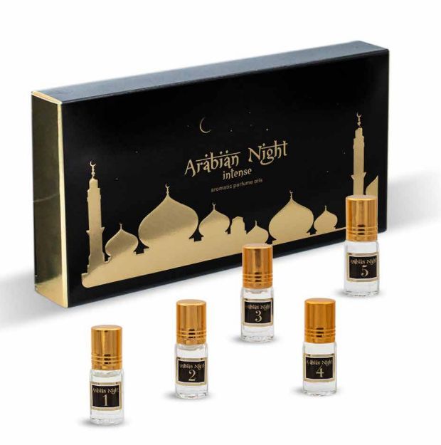 Набор Arabian Night Intense (духи масляные женские, 5 ароматов)