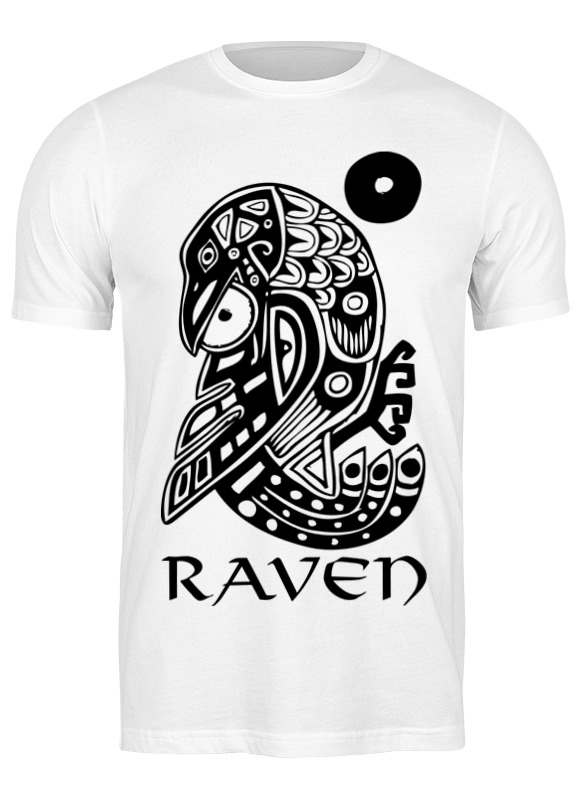 

Футболка мужская Printio Raven brand белая 2XL, Белый, Raven brand