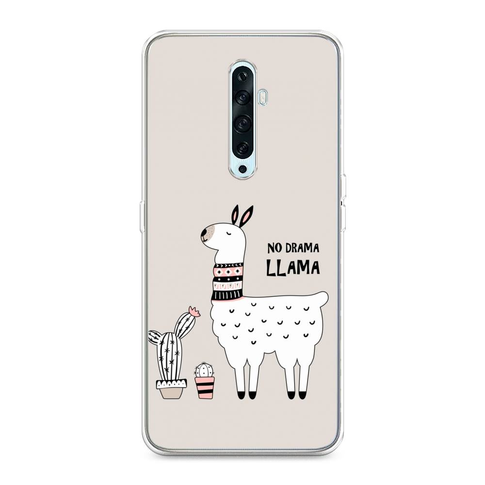 

Чехол Awog на Oppo Reno 2Z "No drama LLama", Разноцветный, 251850-2