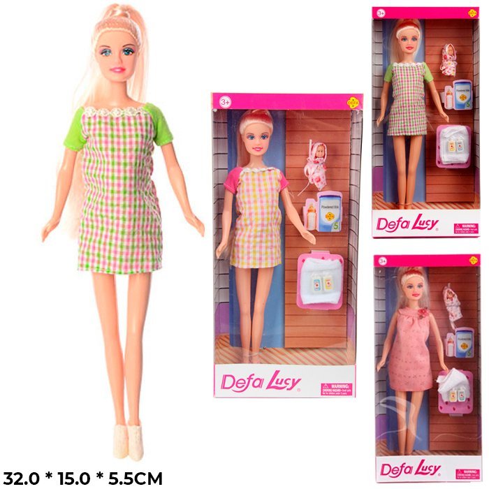 

Кукла 8357 Купаем малыша, с аксесс. Defa Lucy