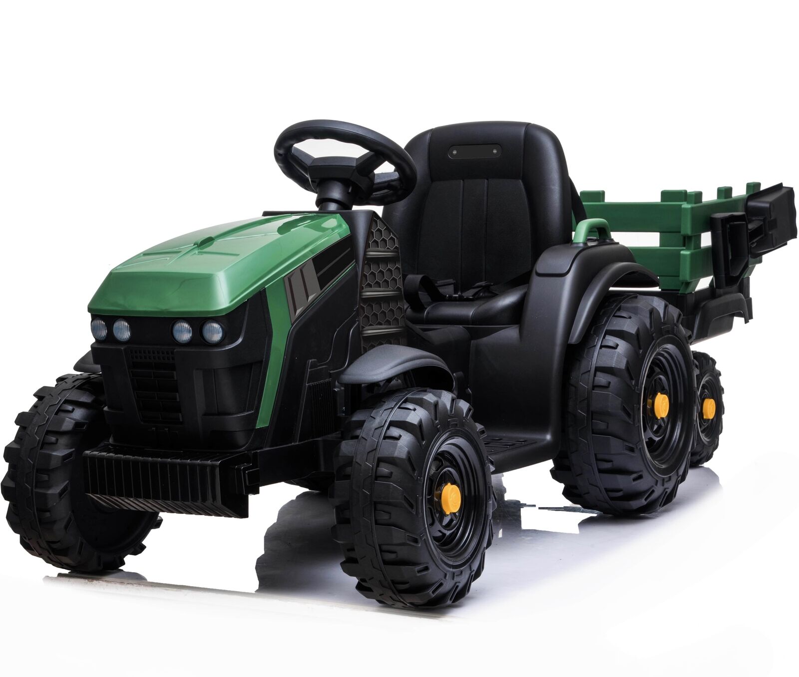 

Детский электромобиль Bettyma трактор с прицепом 2WD 12V - BDM0925-GREEN