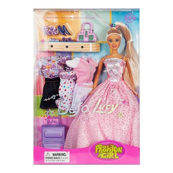 

Кукла 8012 Стильная штучка аксесс. в коробке Defa Lucy