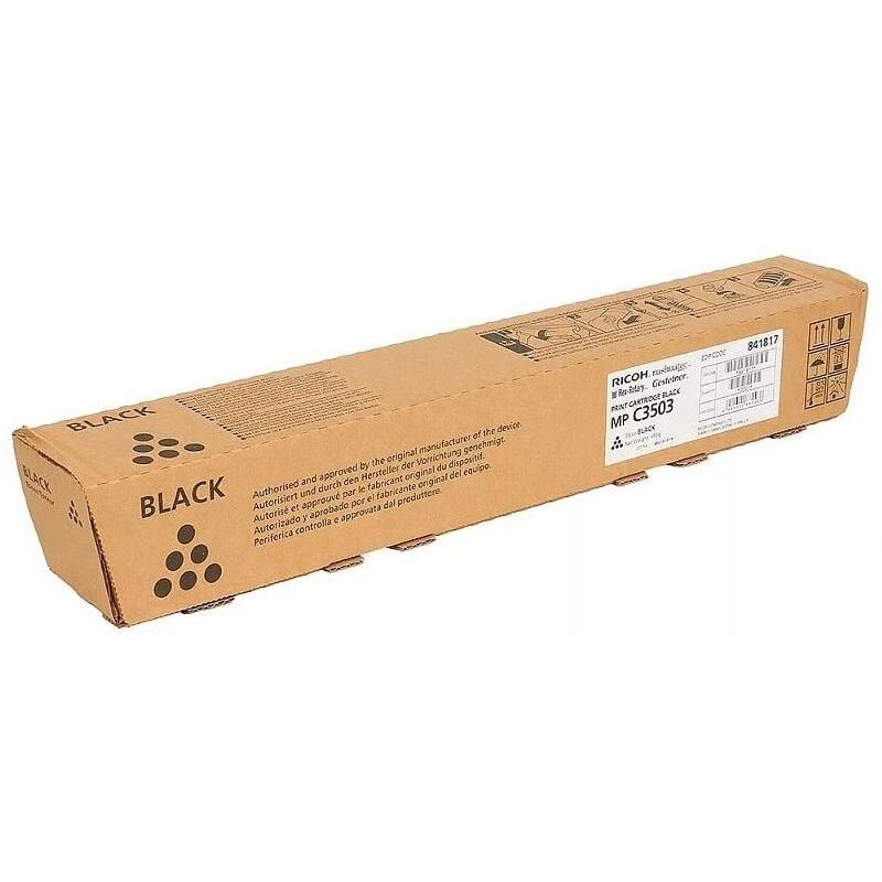 

Тонер-картридж для лазерного принтера Ricoh MP C3503 черный, оригинальный, MP C3503