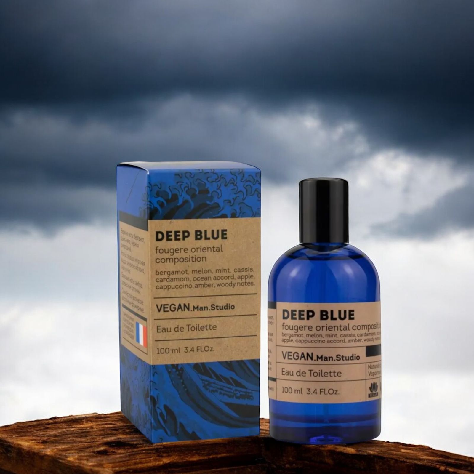 

Туалетная вода мужская Delta parfum Vegan Man Studio Deep Blue, 100мл