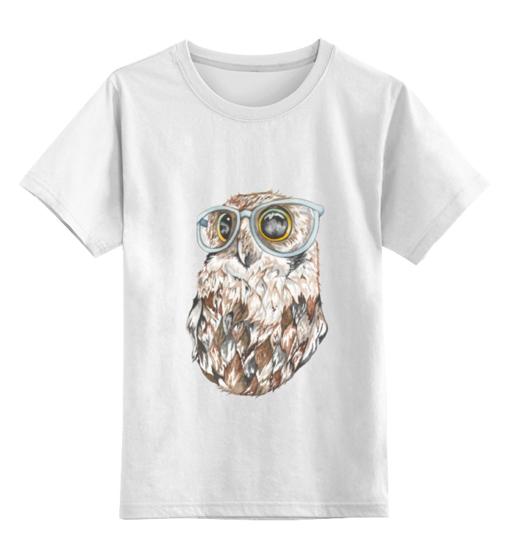 

Детская футболка классическая Printio Сова, которая учиться любит, р. 164, Белый, 0000000642650