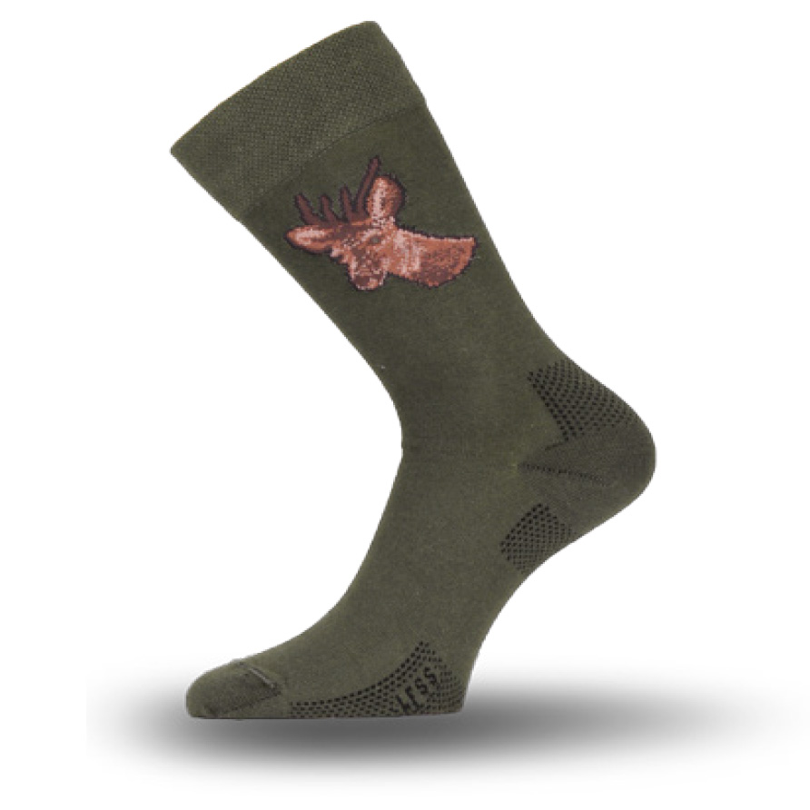 

Носки мужские Lasting LFSS 620 зеленые 34-37, Зеленый, LFSS 620