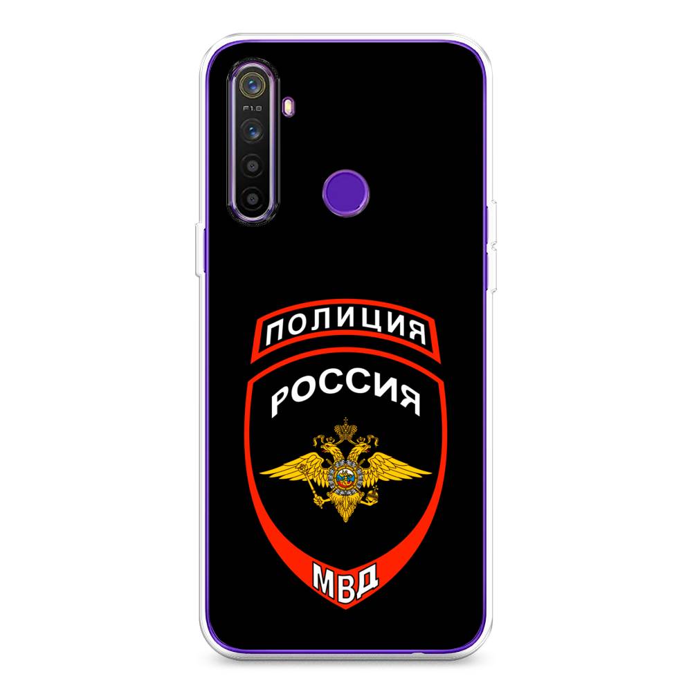 

Чехол Awog на Realme 5 "Полиция шеврон", Разноцветный, 251550-5