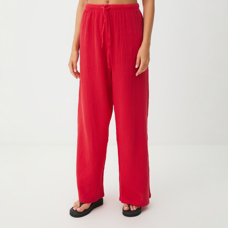

Брюки женские Maison David BLN920 красные S, Красный, BLN920
