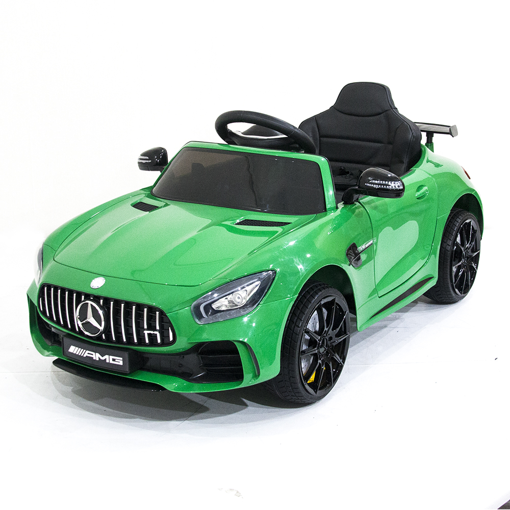 фото Детский электромобиль mercedes benz amg gt r 2.4g - green - hl288 harleybella