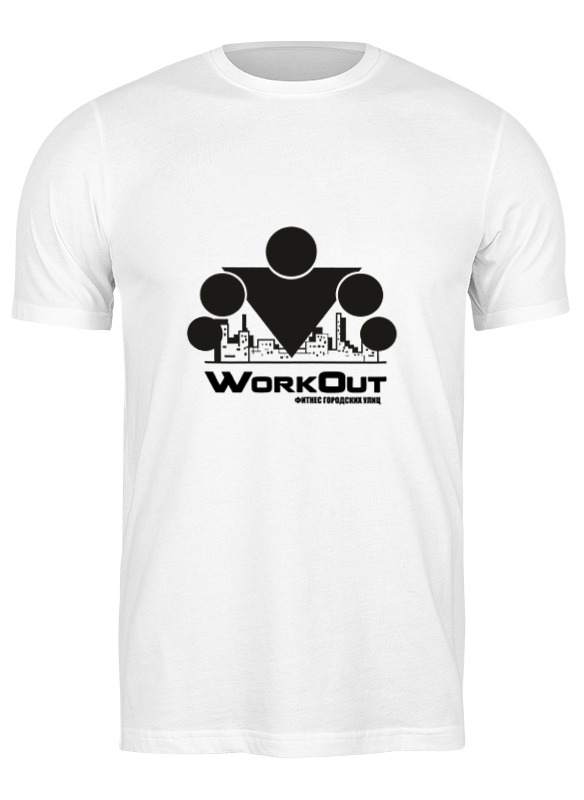 

Футболка мужская Printio Street workout белая 2XL, Белый, Street workout