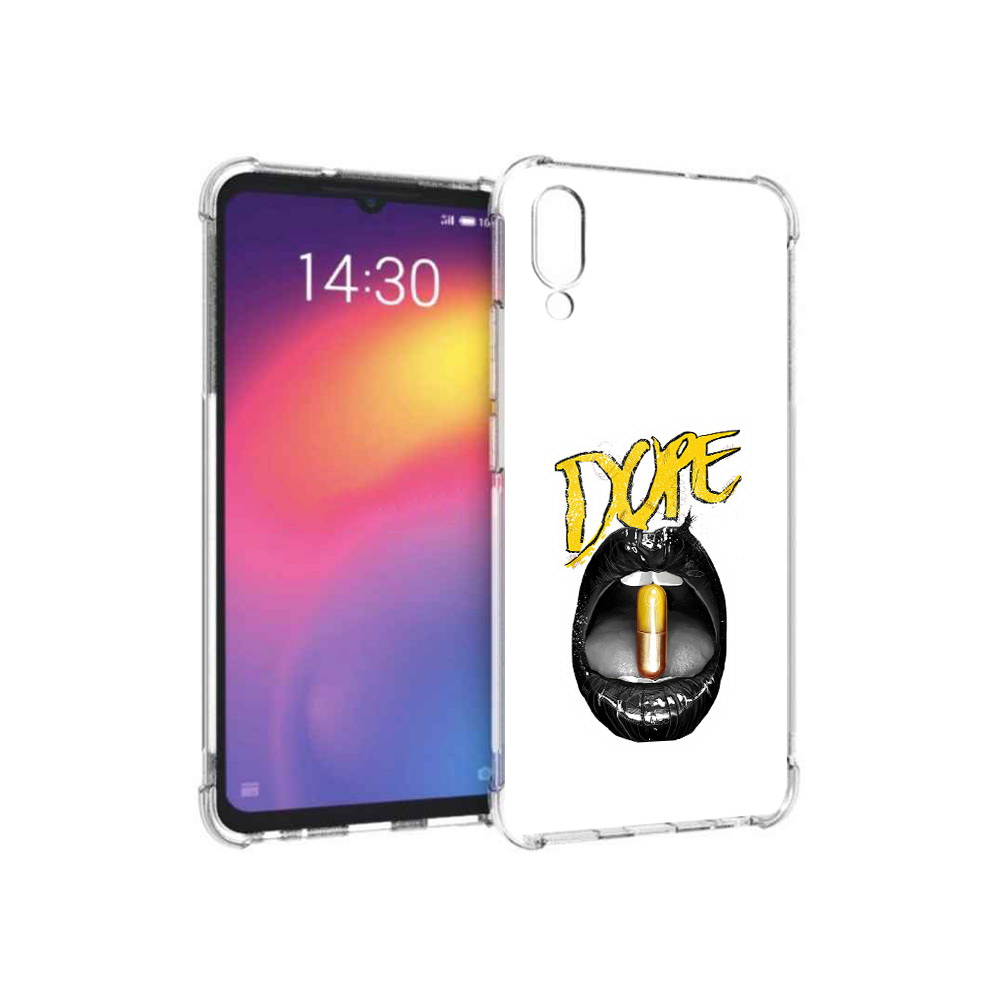 

Чехол MyPads Tocco для Meizu Note 9 губы (PT134513.88.303), Прозрачный, Tocco