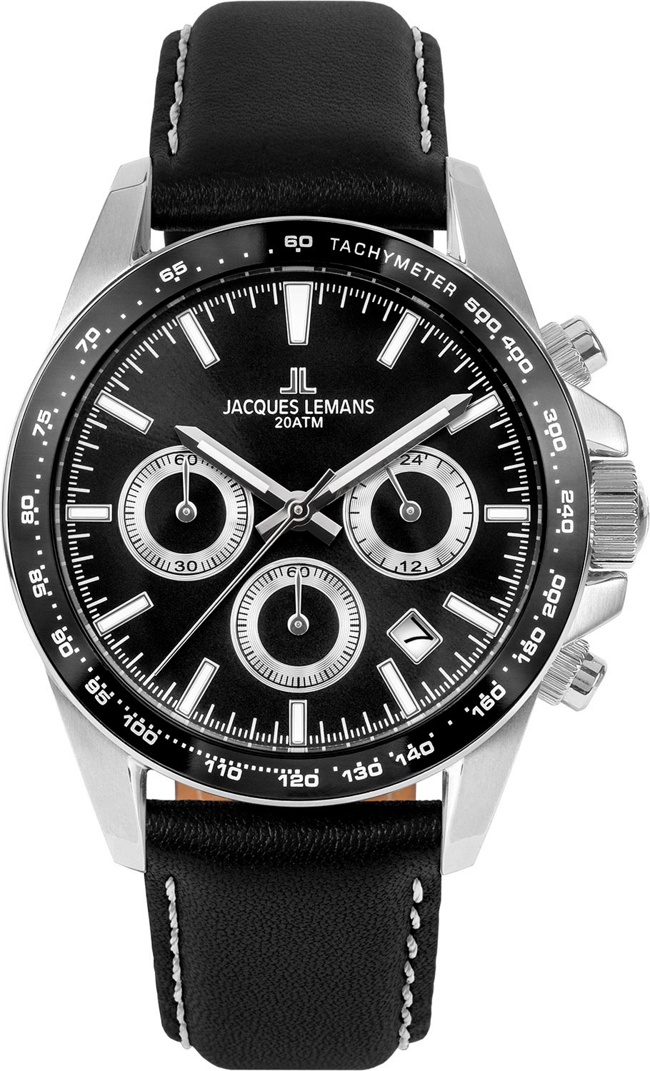 

Наручные часы мужские Jacques Lemans 1-1877A черные, 1-1877A