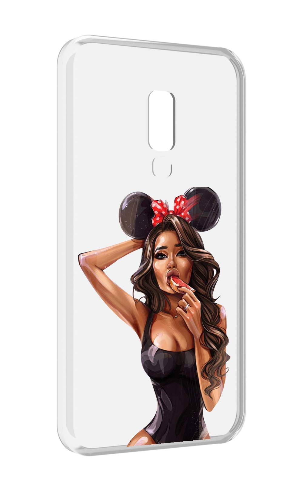 

Чехол MyPads девушка-с-грейпфрутом женский для Meizu 15, Прозрачный, Tocco