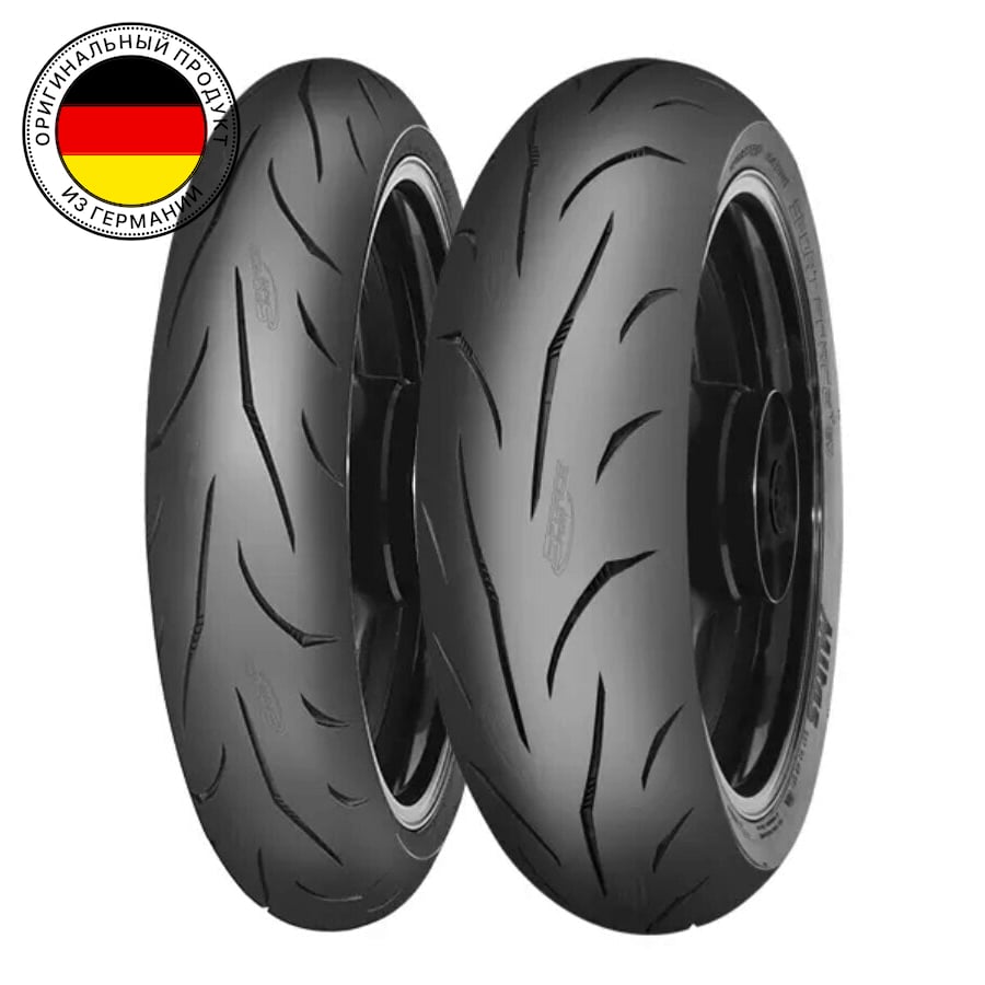 

Мотошины летние Mitas Sport Force+ EV 190/55 R17 75W, Sport Force+ EV